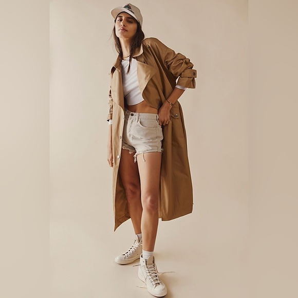Soho Rain Trench Coat Free People - Picture 3 of 12
